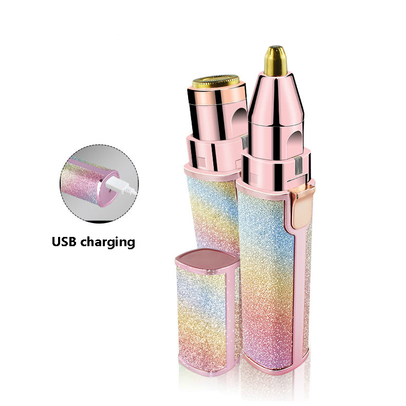 Depiladora 2 en 1 para Cejas y Vello Facial