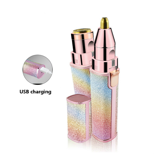 Depiladora 2 en 1 para Cejas y Vello Facial