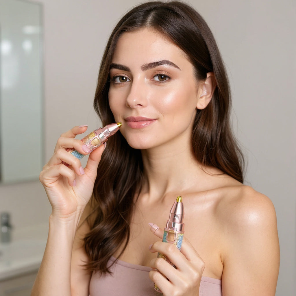 Depiladora 2 en 1 para Cejas y Vello Facial